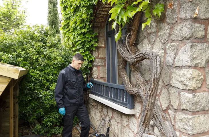 technicien elis pest control extérieur moustique